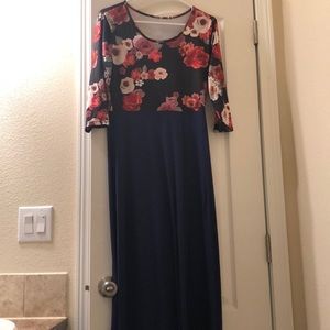 Flower Maxi Dress